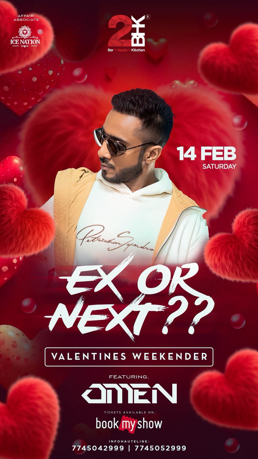 Ex or Next?? — Valentines Weekender poster