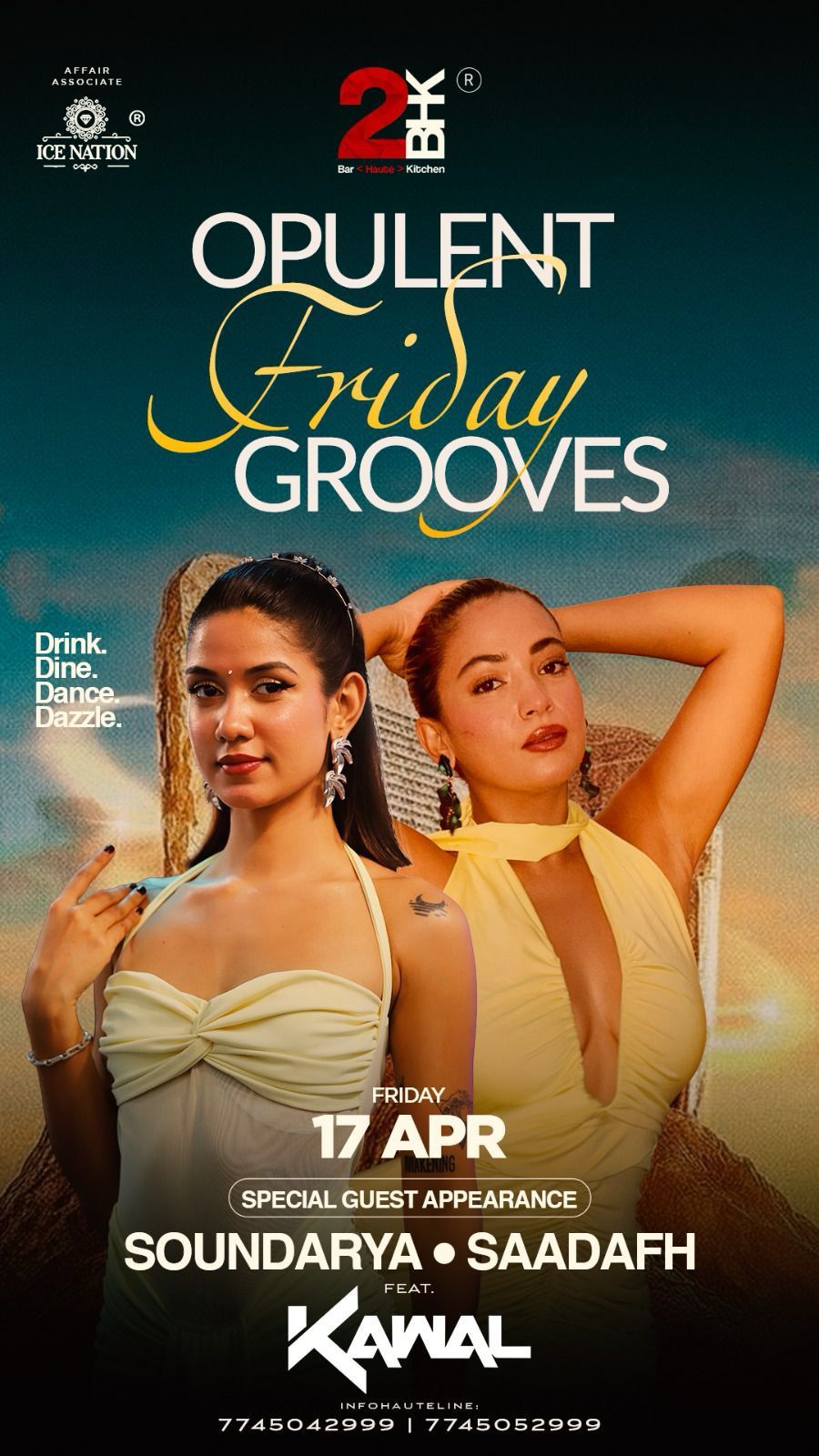 Opulent Friday Grooves poster